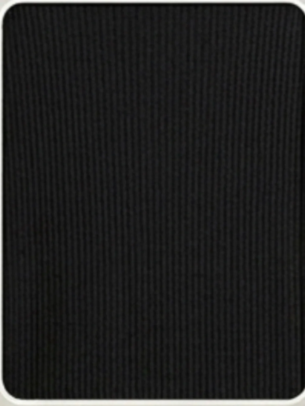 Torrid Brushed Waffle Cowl Neck Lounge Tunic - Deep Black - Picture 4 of 8